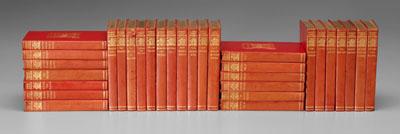 31 leather bound volumes Stevenson  94fae