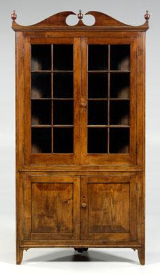 Georgia walnut corner cupboard  95027