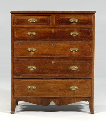 Georgia Piedmont inlaid tall chest  95044