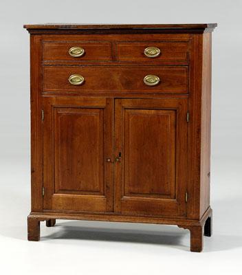 Georgia Federal inlaid walnut cabinet  95046