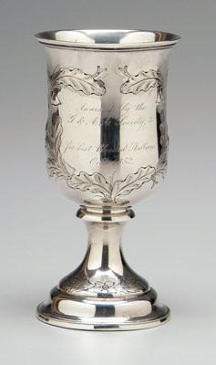Southern silver goblet equine trophy  9504e