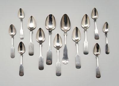 14 Macon Georgia silver spoons  95059