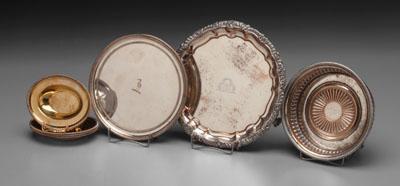 Seven pieces Old Sheffield plate: