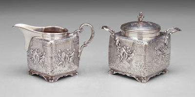 German sterling sugar and creamer  a091d