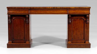 William IV two pedestal sideboard  a0956