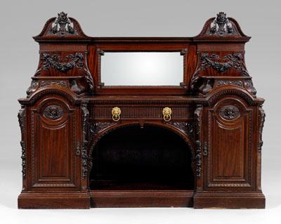 Finely crafted revival sideboard,