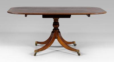 Regency style mahogany dining table  a0964
