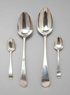 Hester Bateman silver flatware,