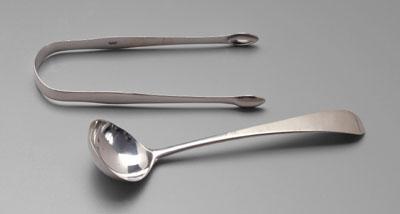 Bateman silver ladle tongs both a097f