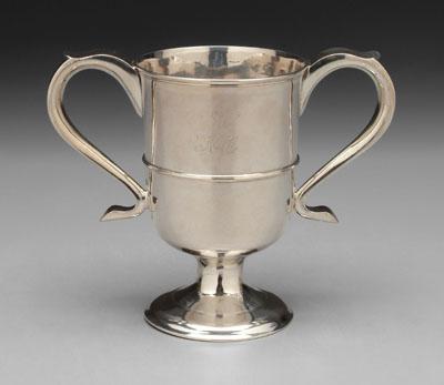 George III English silver cup  a0991
