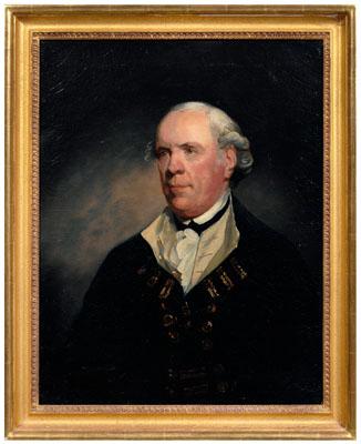 Portrait, Admiral Samuel Barrington,