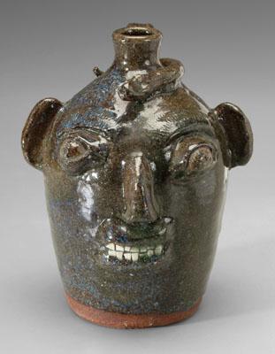 Burlon Craig face jug (Catawba