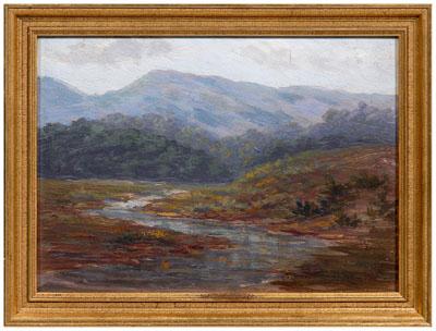 Louis Rowell painting (Tryon, North