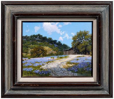 William A Slaughter Texas painting a07e0