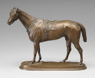 Lenordez equestrian bronze Pierre a0a63