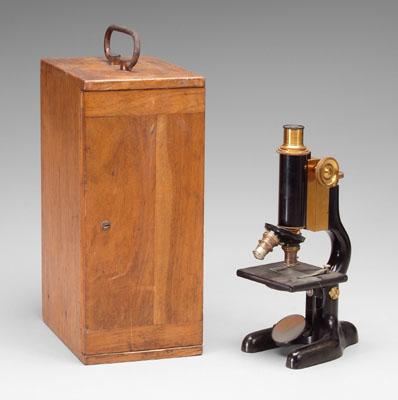 Bausch &amp; Lomb microscope, cast