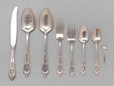 Wallace Rosepoint sterling flatware  a0ac3
