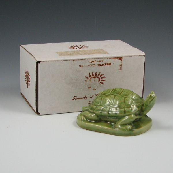 Rookwood present day turtle paperweight b3c99