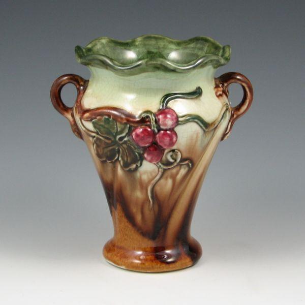 Weller Arcola vase with handles.