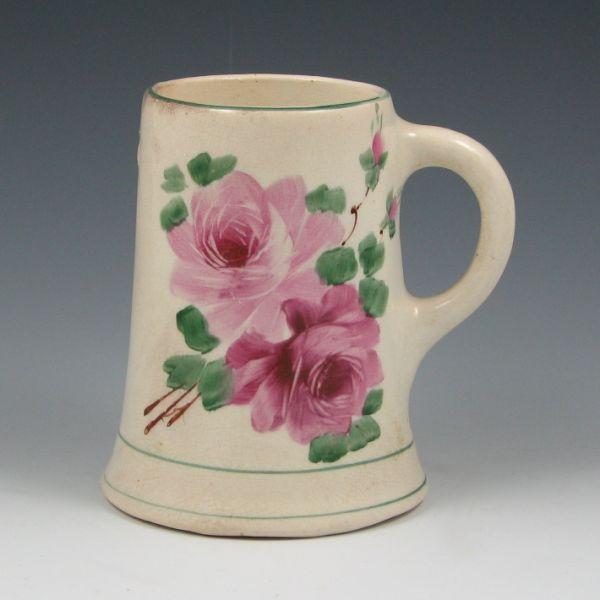 Weller Creamware mug with hand b3cf1