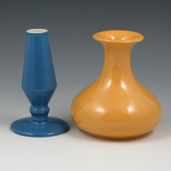 Two Hall vases including a #1736