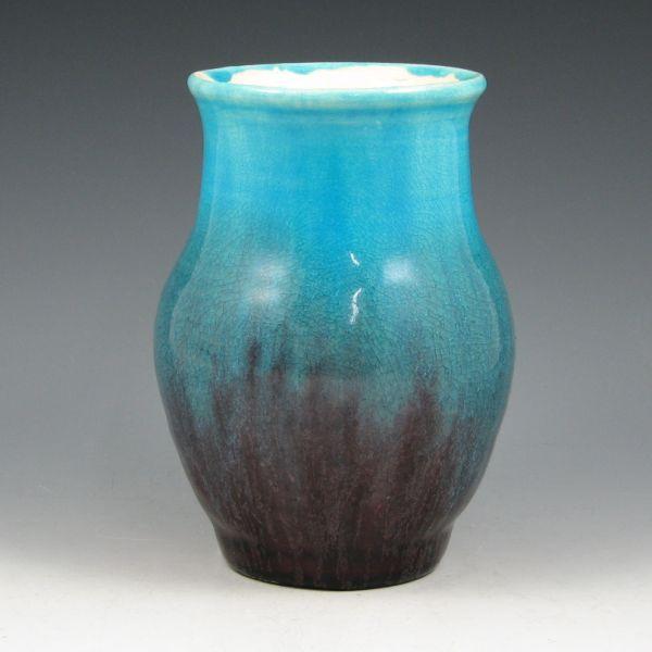 Pisgah Forest vase in turquoise b3e47