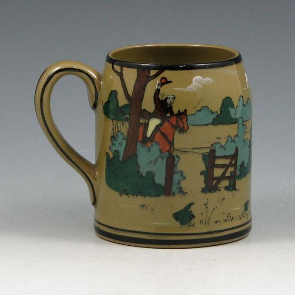 Buffalo Deldare hunt scene mug b3e75