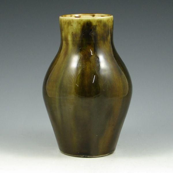 Dedham Pottery vase with a high b3e92