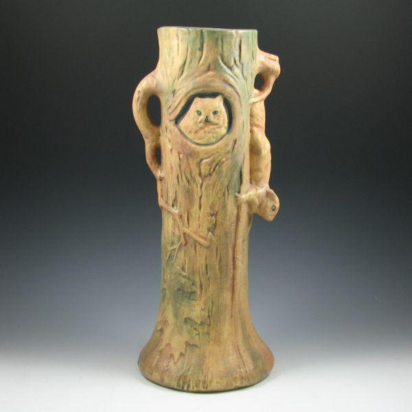 Weller Woodcraft tree vase with