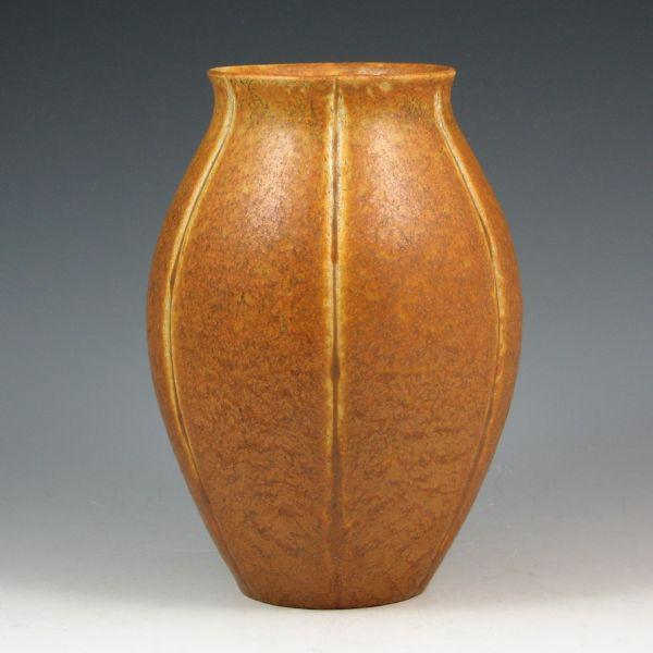 Grueby Arts Crafts vase with b3eda