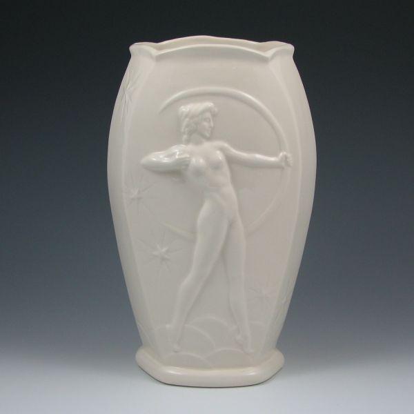 Vernon Kilns Goddess vase with b3bae