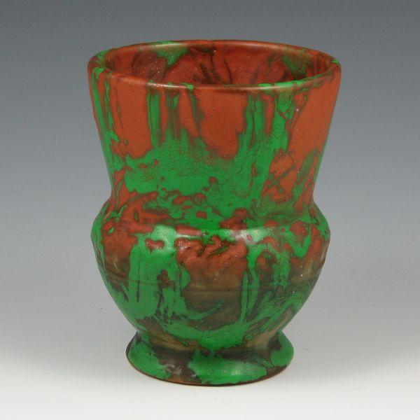 Weller Greora vase with nice glaze  b3bb4