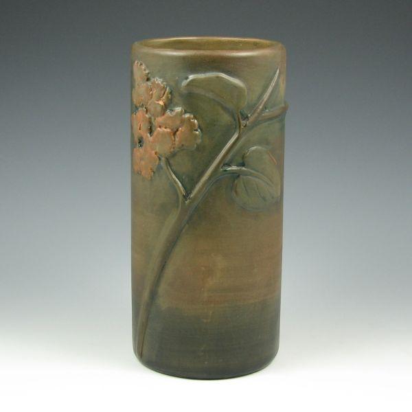 Weller Kenova cylinder vase Marked b3bbd