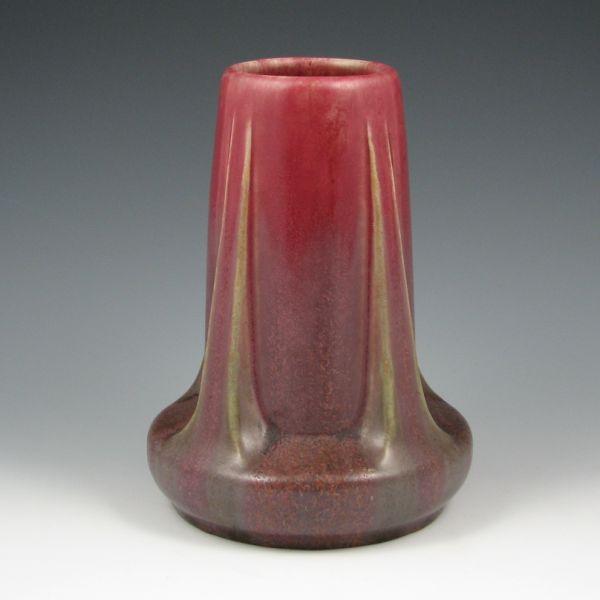 Fulper vase in Famille Rose glaze