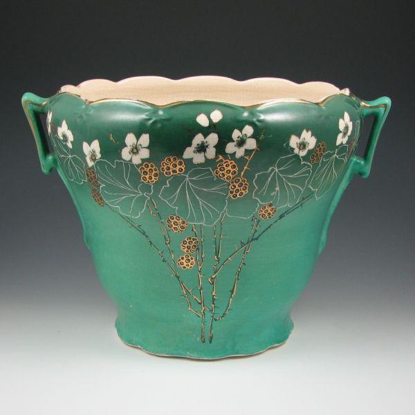 Roseville Decorated Art 446-10 handled