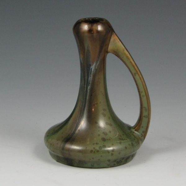 Fulper candlestick or jug vase b3c16