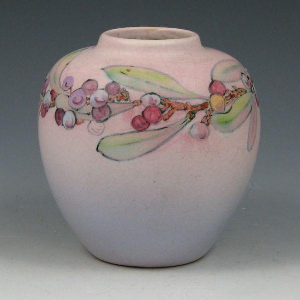 Weller Hudson Perfecto vase decorated b3f0f