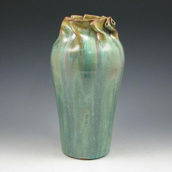 Clark House Pottery green drip