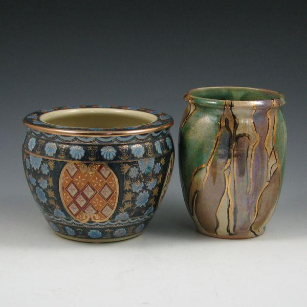 Two pieces of pottery including b3f8d