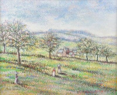 H Claude Pissaro French b 1935  b4600