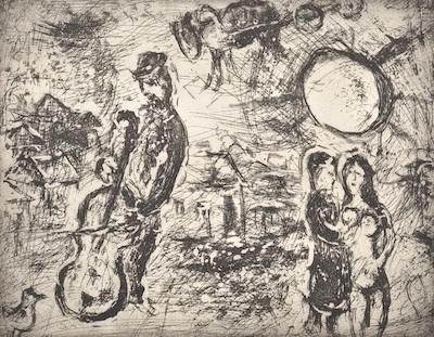 Marc Chagall Russian French 1887 1985  b4650