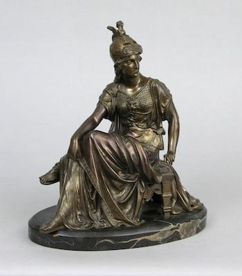 A Bronze Sculpture of Athena by b46b5