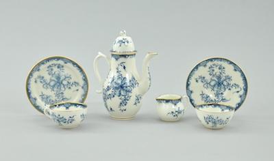 A Royal Worcester Miniature Porcelain