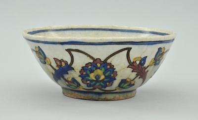 A Persian Glazed Ceramic Bowl, ca. 20th