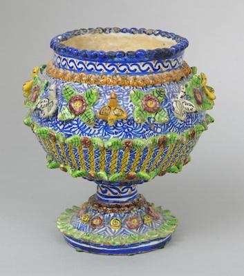 A Spanish Pottery Jardiniere, ca.