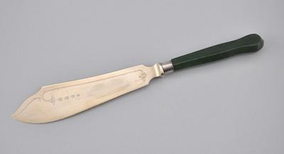 A Russian Fish Slice With an engraved b48a2