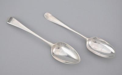 Two Silver Stuffing Spoons from b492c