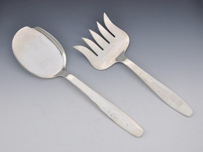 A Set of Sterling Silver Serving b492f