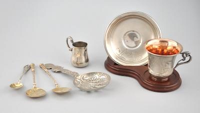 A Group of Continental Silver Table b4957
