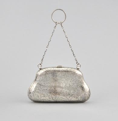 A Sterling Silver Opera Bag Marked b4967